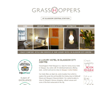 Tablet Screenshot of grasshoppersglasgow.com